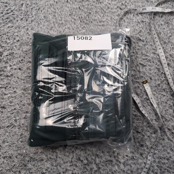 American Eagle Pants Mens Medium Green Joggers Tapered Lounge Drawstring Casual - Picture 9 of 9